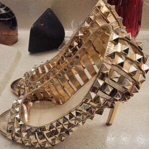 Gold Stilettos
